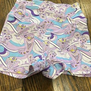 Patterned Biker shorts